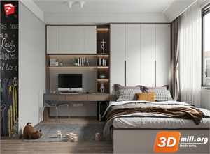 Children Room Scenes Skp FIles 